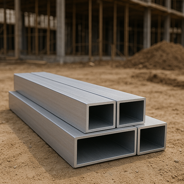 Труба алюминиевая прямоугольная