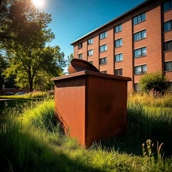 Контейнеры для мусора металлические